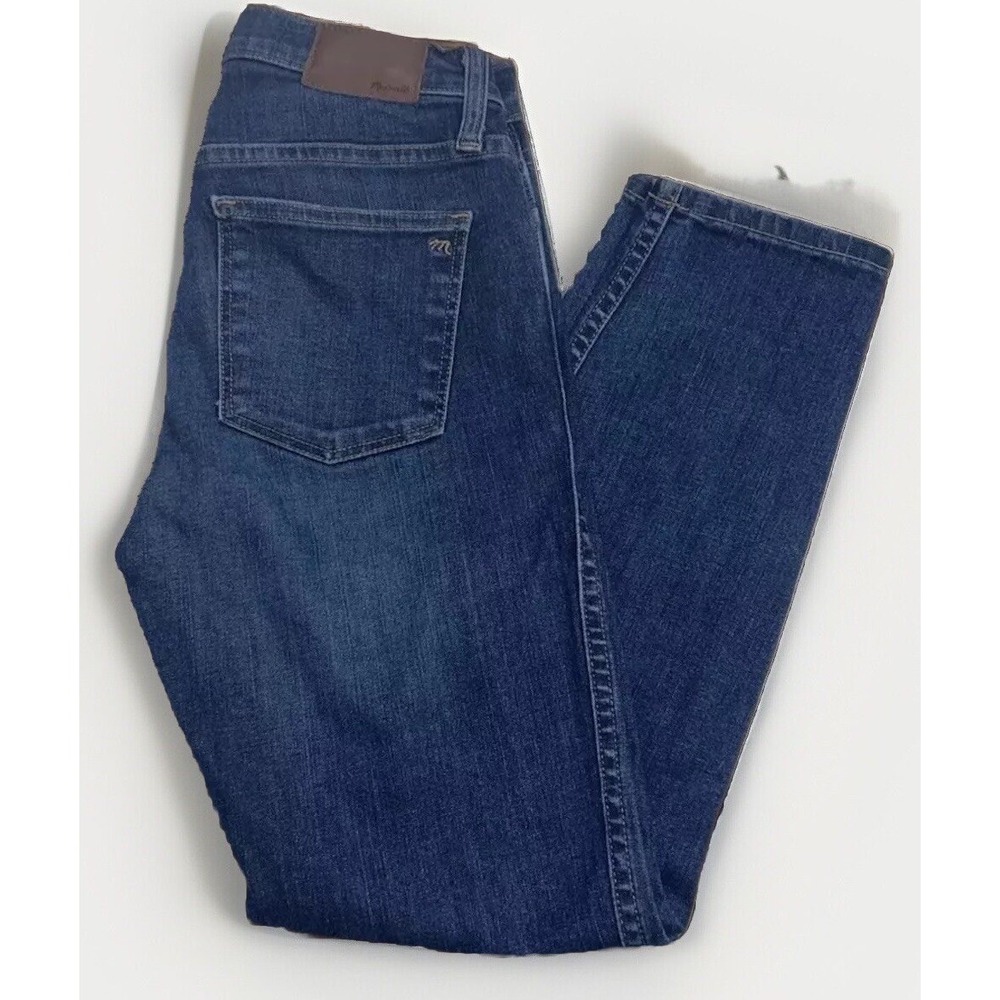 Madewell Women's 9" High Riser Skinny Skinny Crop Jeans Size 26 EUC STrEtCH